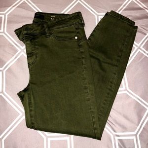 Liverpool Jeans Olive Green Skinny Jeans